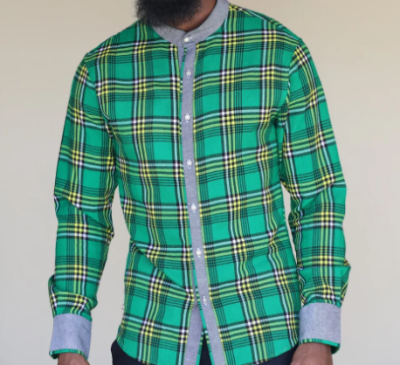 Maasai Shuka Plaid Shirt – Men